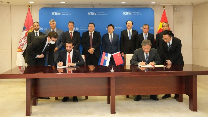 Počinju formalni pregovori o slobodnoj trgovini između Srbije i Kine